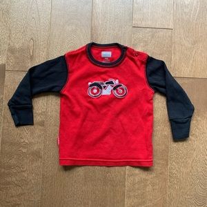 3/$10 KUSHIES Baby boy long sleeve shirt 9m